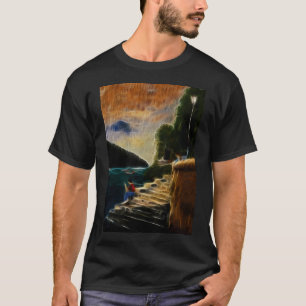 Woman Among Water Lilies T-Shirt