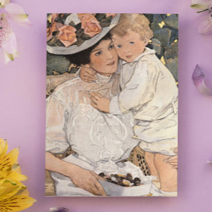 Woman and Child Card