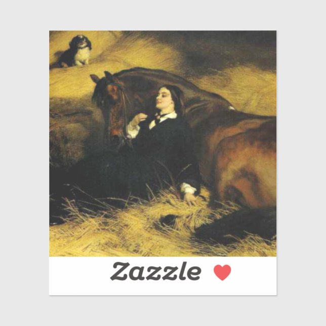 Woman and Horse (Sheet)