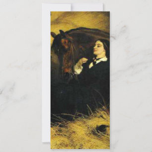 Woman and Horse Invitation