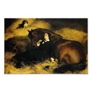 Woman and Horse Photo Print
