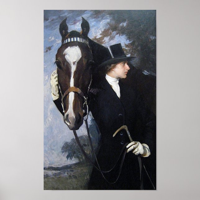 Woman and Horse Poster (Front)