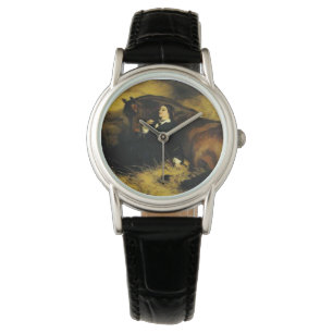 Woman and Horse Watch