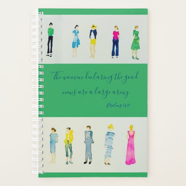 Woman are a large army - Tara Lillian artwork Planner (Front)