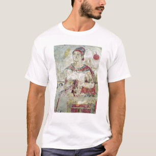Woman at her toilet, detail from a funerary T-Shirt
