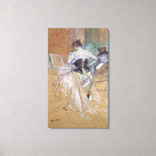 Woman at her Toilet, study for 'Elles', c.1896 Canvas Print