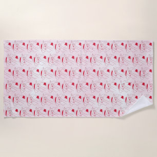 Woman Beach Towel