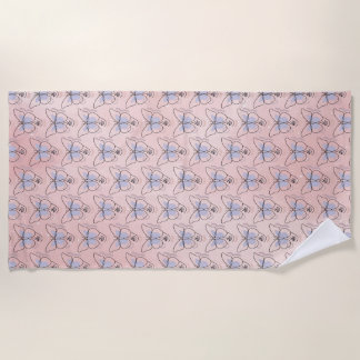 Woman Beach Towel
