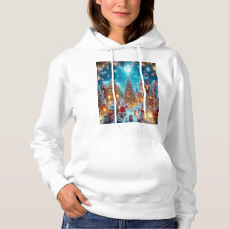 WOMAN BEAUTIFUL HOODED SWEATSHIRT