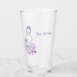 woman beauty glass