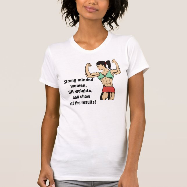 woman bodybuilder T-Shirt (Front)