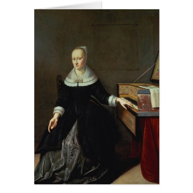 Woman by a Virginal (Front)