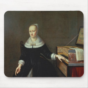 Woman by a Virginal Mouse Pad