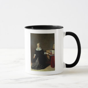 Woman by a Virginal Mug