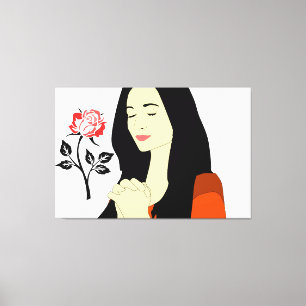 Woman Canvas Print