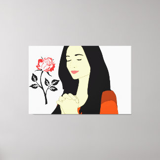 Woman Canvas Print