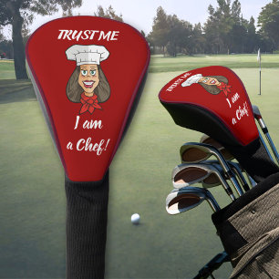 Woman Chef Golf Head Cover