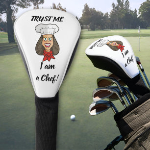 Woman Chef Golf Head Cover