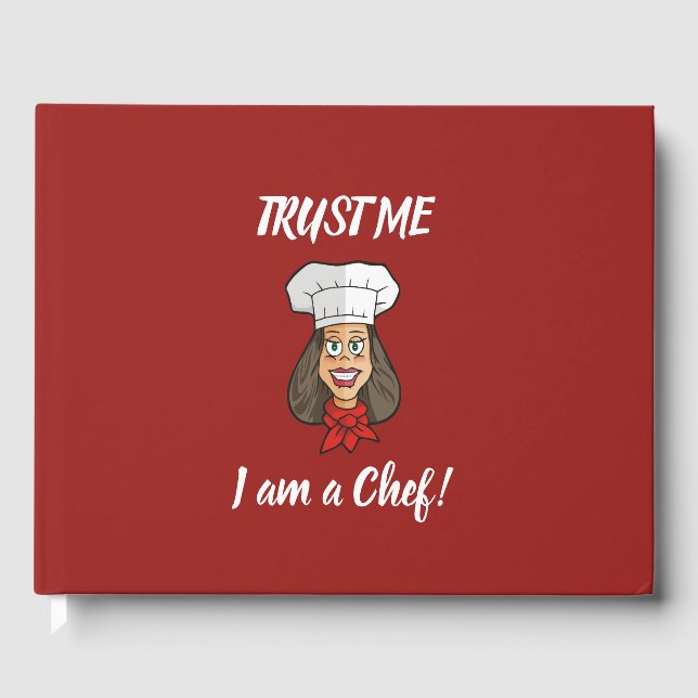 Woman Chef Guest Book (Front)