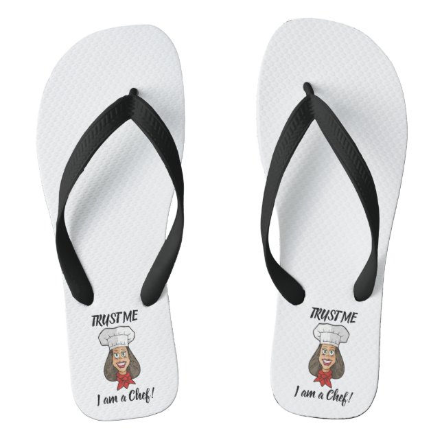 Woman Chef Jandals (Footbed)