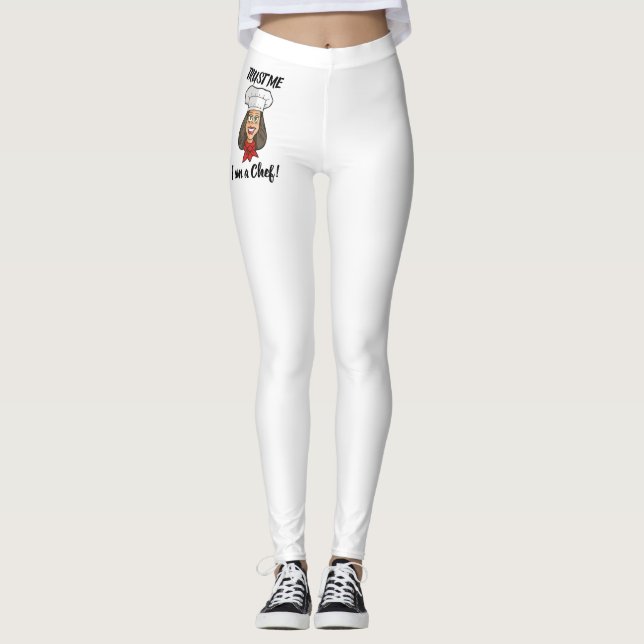 Woman Chef Leggings (Front)