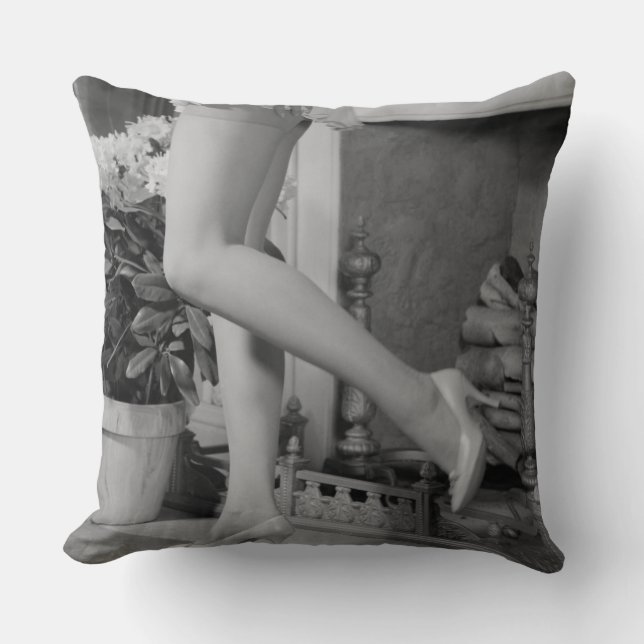Woman Dancing Cushion (Front)
