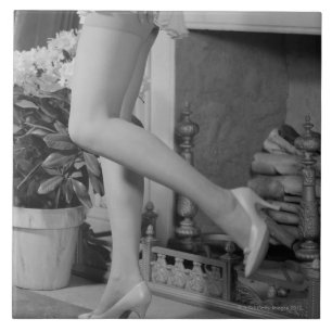 Woman Dancing Tile