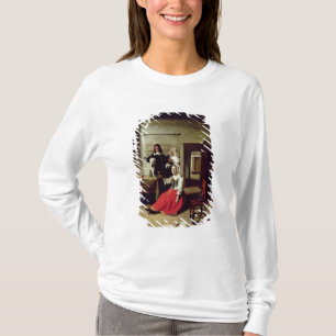 Woman drinking with soldiers, 1658 T-Shirt