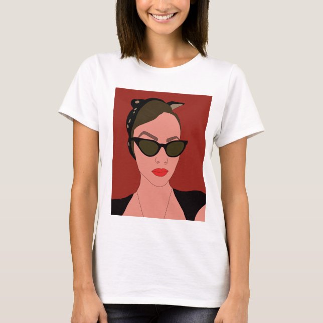 Woman elegant T-Shirt (Front)