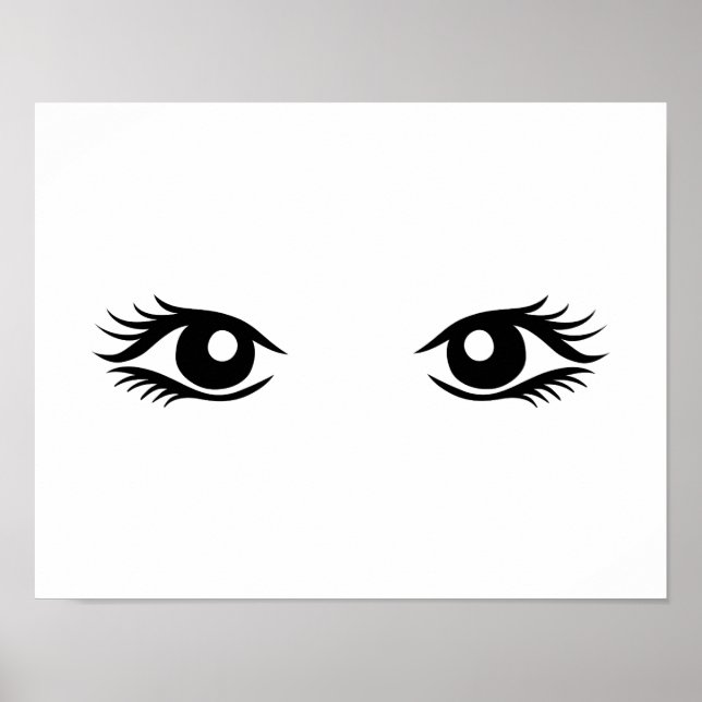 Woman eyes poster (Front)
