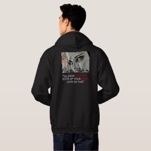 Woman Face Graffiti  Hoodie