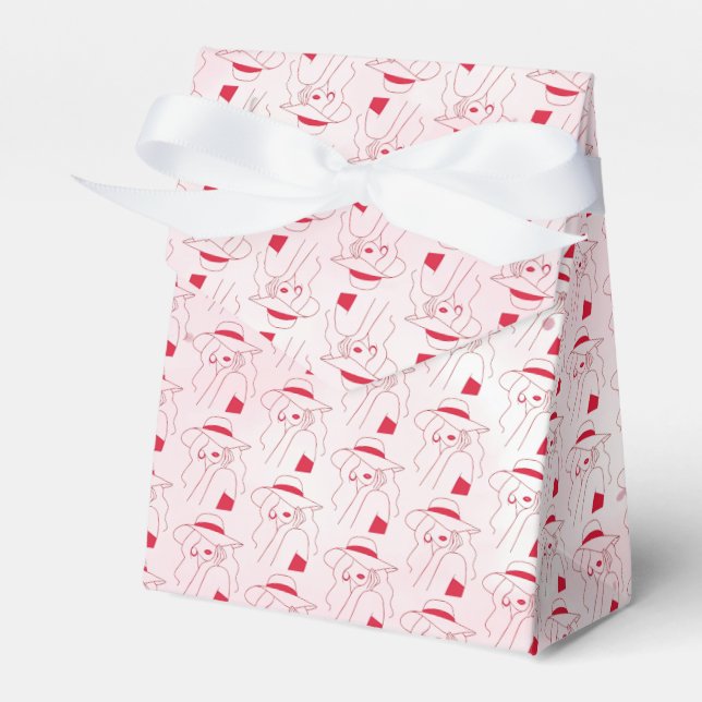 Woman Favour Boxes (Front Side)