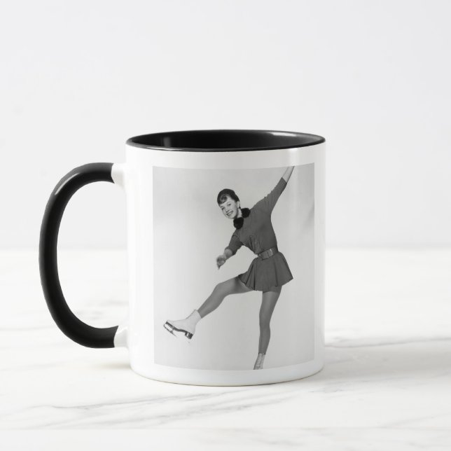 Woman Figure Skating Mug (Left)