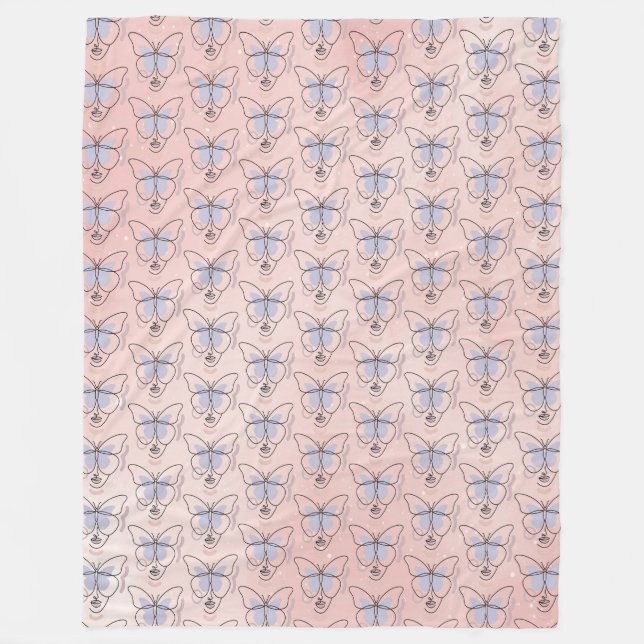 Woman Fleece Blanket (Front)