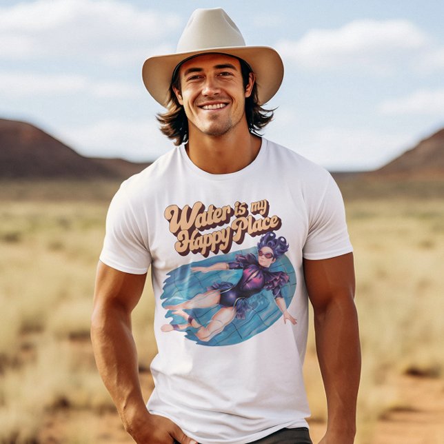 Woman Floating in Happy Place T-Shirt (Creator Uploaded)