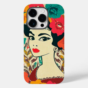 Woman flower Case-Mate iPhone 14 pro case