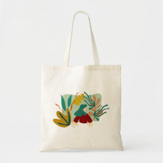 Woman forest tote bag