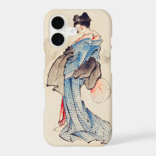 Woman Full-Length Portrait by Katsushika Hokusai