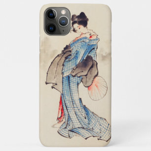 Woman Full-Length Portrait by Katsushika Hokusai Case-Mate iPhone Case