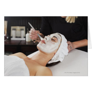 Woman Getting Spa Treatment.