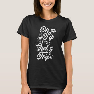 Woman Girl Mother Wife Wine Party Girly Stuff T-Shirt