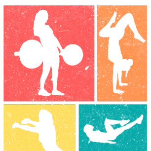 Woman Gym Fitness Workout T-Shirt