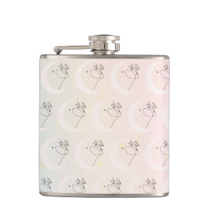 Woman Hip Flask