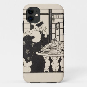 Woman in a Bookshop, design for a 'Yellow Book' co Case-Mate iPhone Case
