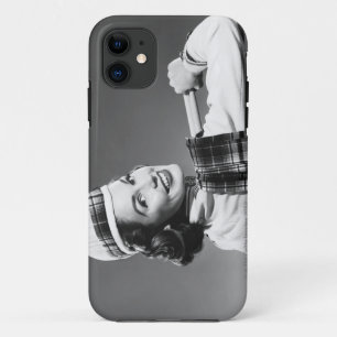Woman in a Cap iPhone 11 Case