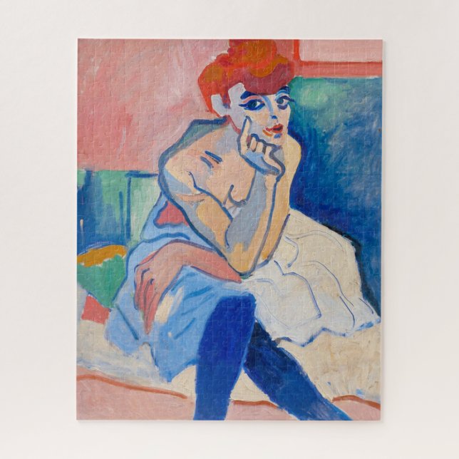 Woman in a Chemise | Andre Derain | Jigsaw Puzzle (Vertical)