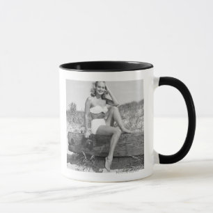 Woman in Bikini Mug