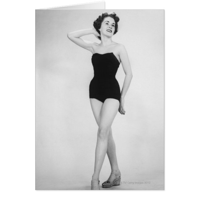 Woman in Black Corset (Front)