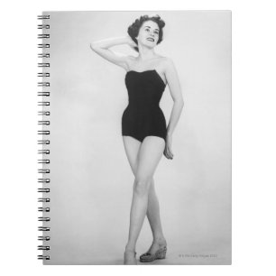 Woman in Black Corset Notebook