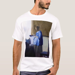 Woman in Blue, Johannes Vermeer T-Shirt